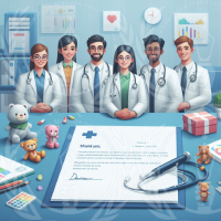 Letter thanking team of doctors