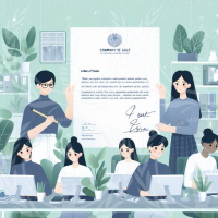 Letter of thanks to company MD