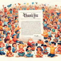 Letter of thanks to local newspaper for covering school event
