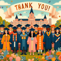 Letter of thanks to the Alumni Association